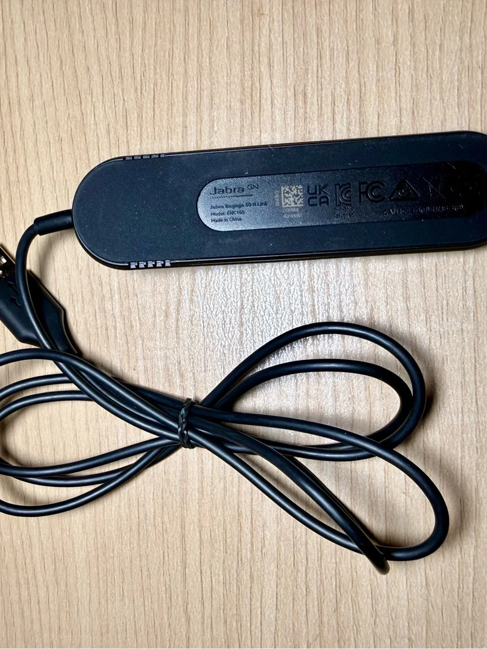 Jabra Engage 50 II USBA Call Control Unit ENC160 Ultra Lightweight Complete Unit